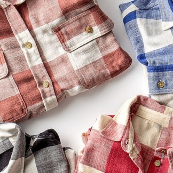 NEW IN PERFECT PLAID FLANNEL BUTTON DOWN SHIRT - Picture 5 of 6